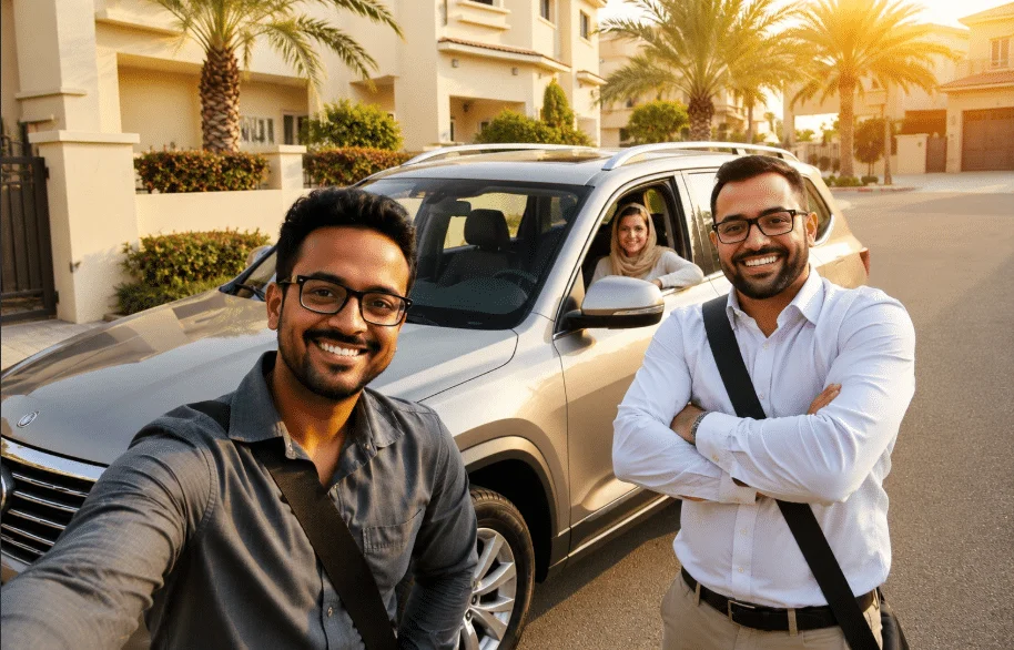 Monthly driver service in Dubai