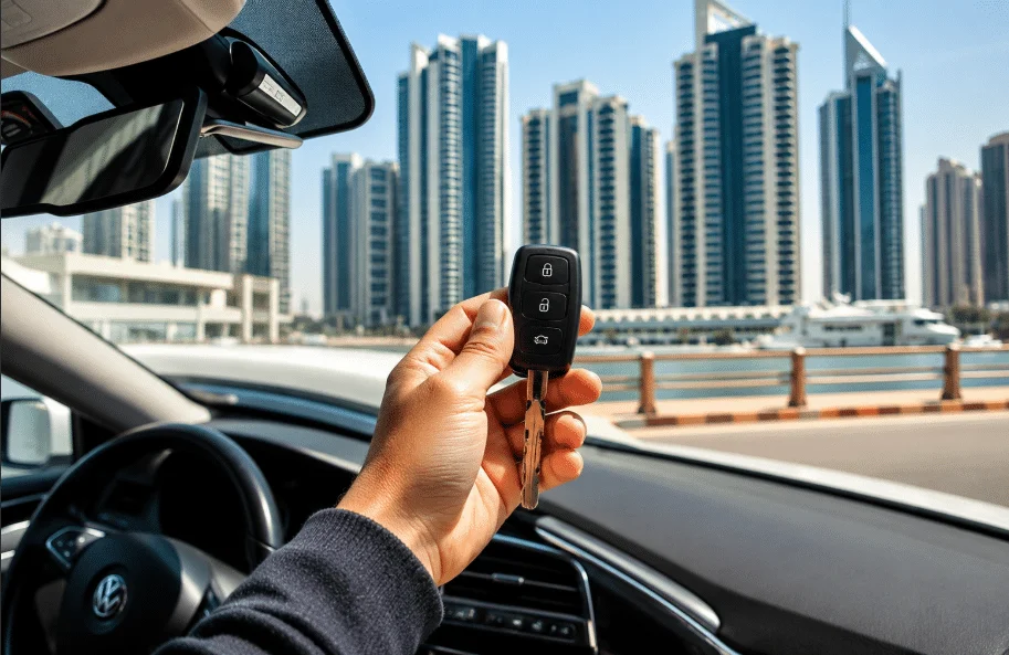 Weekly driver service in Dubai